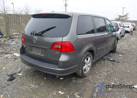 2010 Volkswagen Routan Se from USA, damaged, VIN 2V4RW3D15AR360002